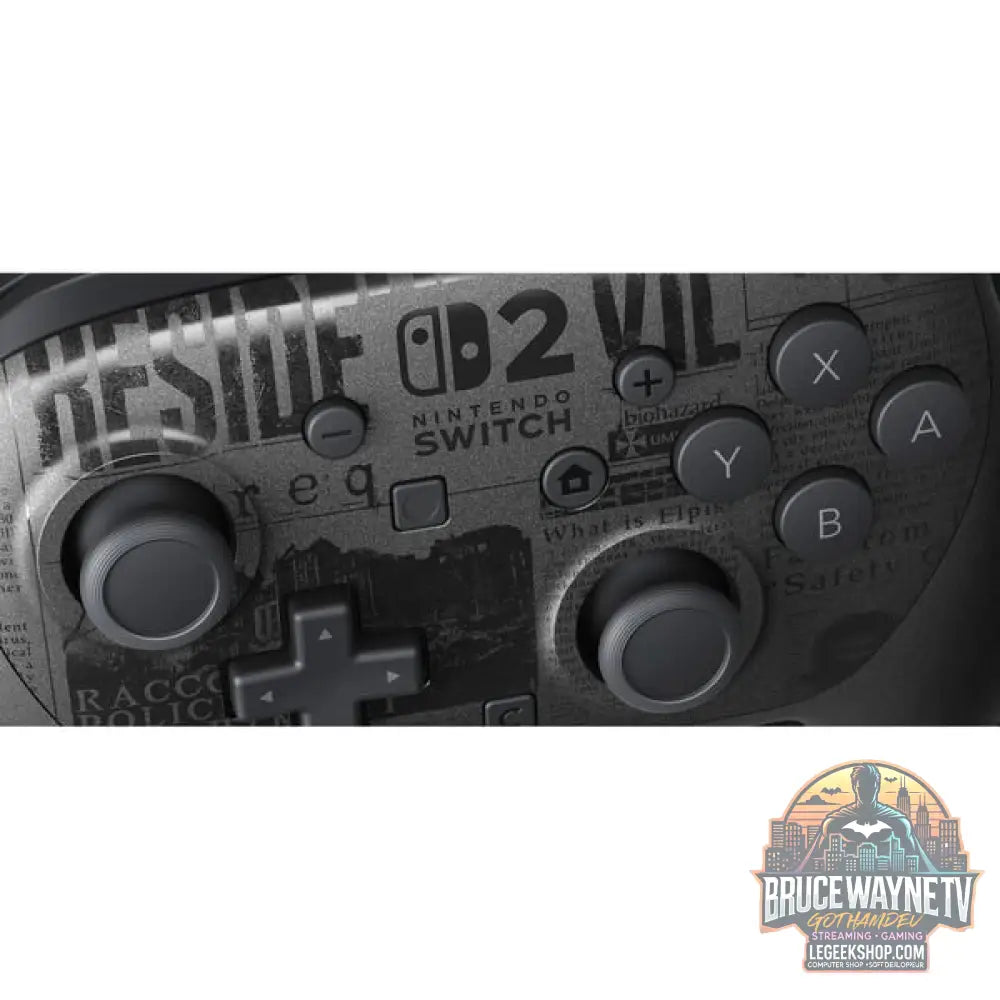 Nintendo Switch 2 Pro Controller - Resident Evil Requiem Edition, Gamepad - Nintendo - vue 4