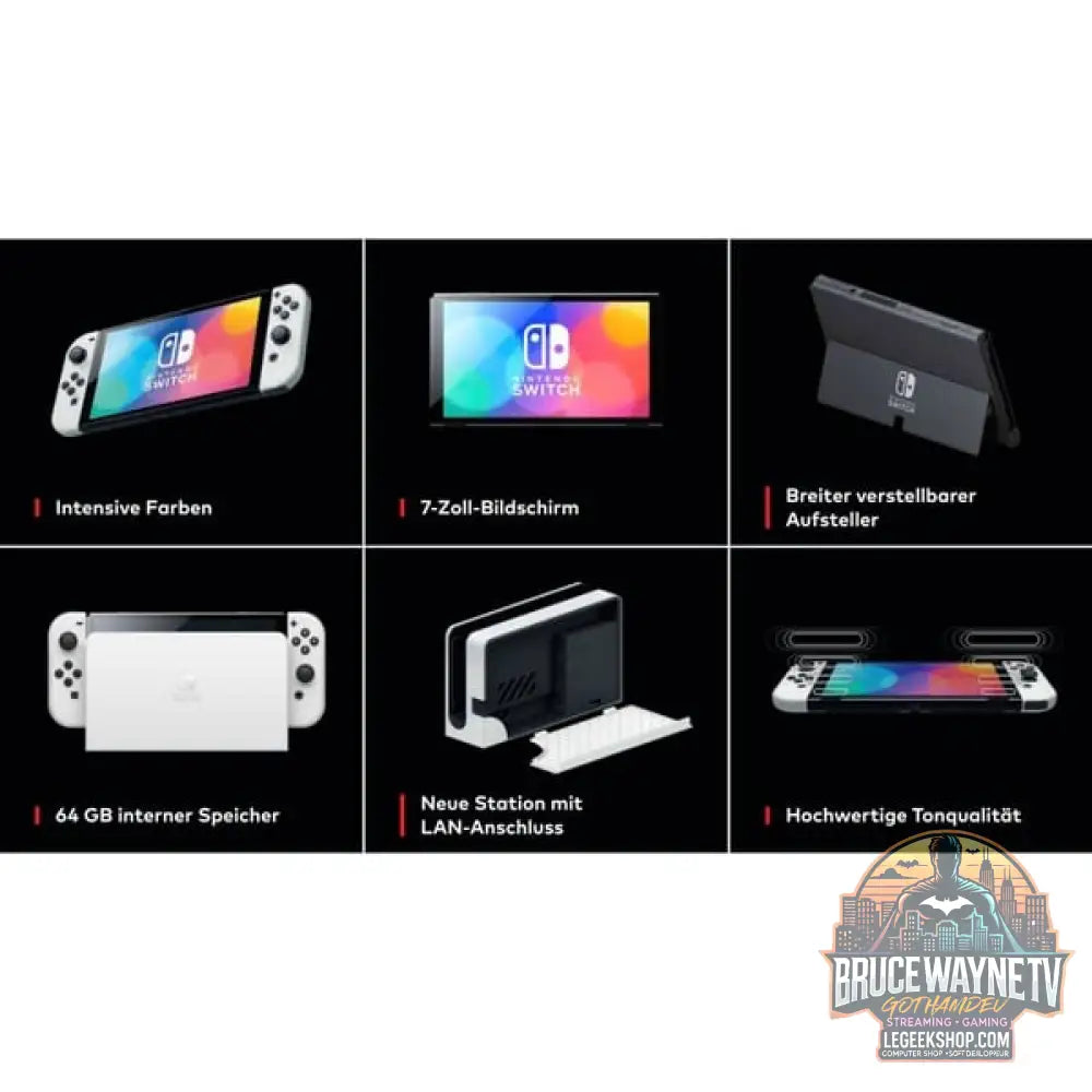 Nintendo Switch (OLED-Modell), Spielkonsole - Nintendo - vue 2