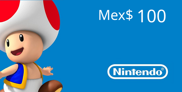 Nintendo eShop Prepaid Card MXN 100 Key MX