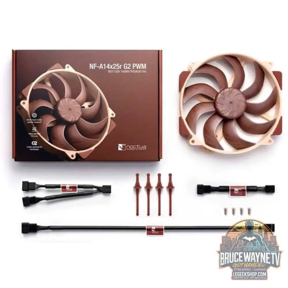 Noctua NF-A14x25r G2 PWM, Gehäuselüfter - Noctua - vue 4