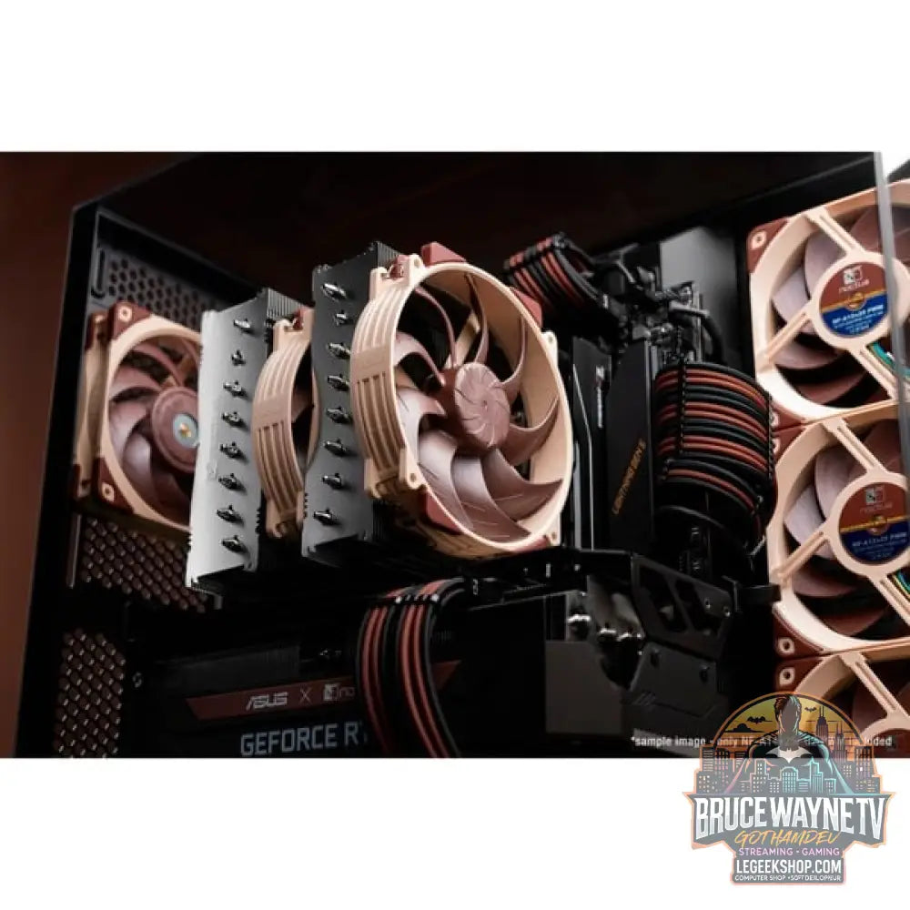 Noctua NF-A14x25r G2 PWM Sx2-PP, Gehäuselüfter - Noctua - vue 5