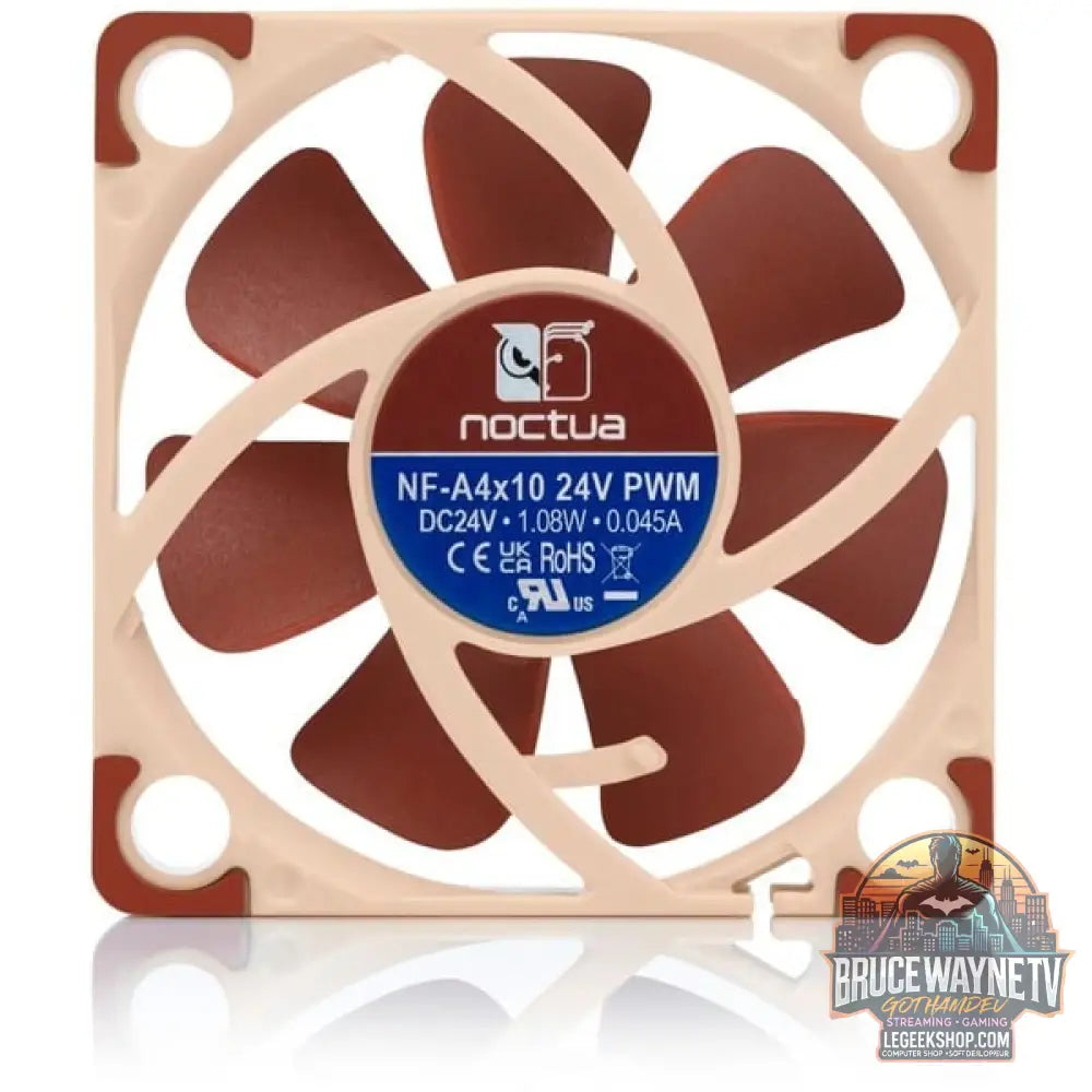 Noctua NF-A4x10 24V PWM, Gehäuselüfter - Noctua - vue 4