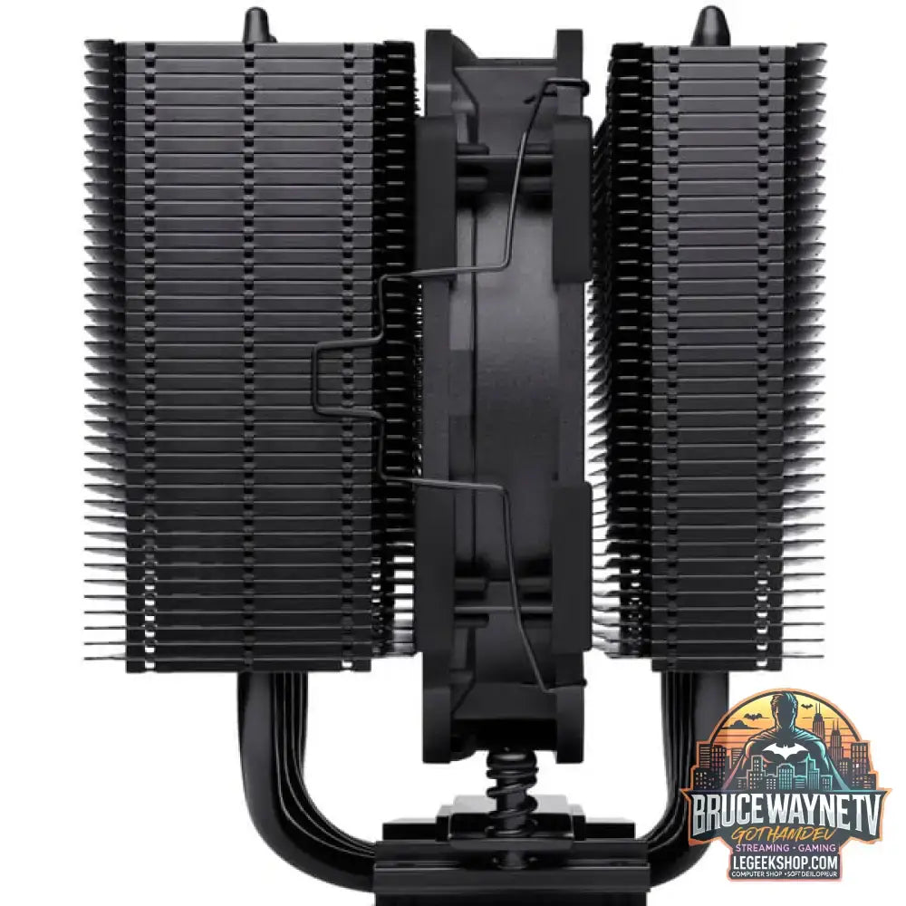 Noctua Noctua NH-D12L chromax.black, CPU-Kühler schwarz - Noctua - vue 3
