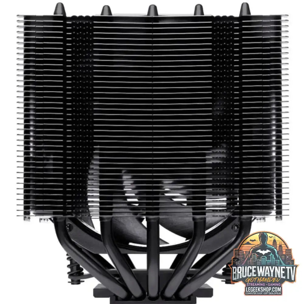 Noctua Noctua NH-D12L chromax.black, CPU-Kühler schwarz - Noctua - vue 2