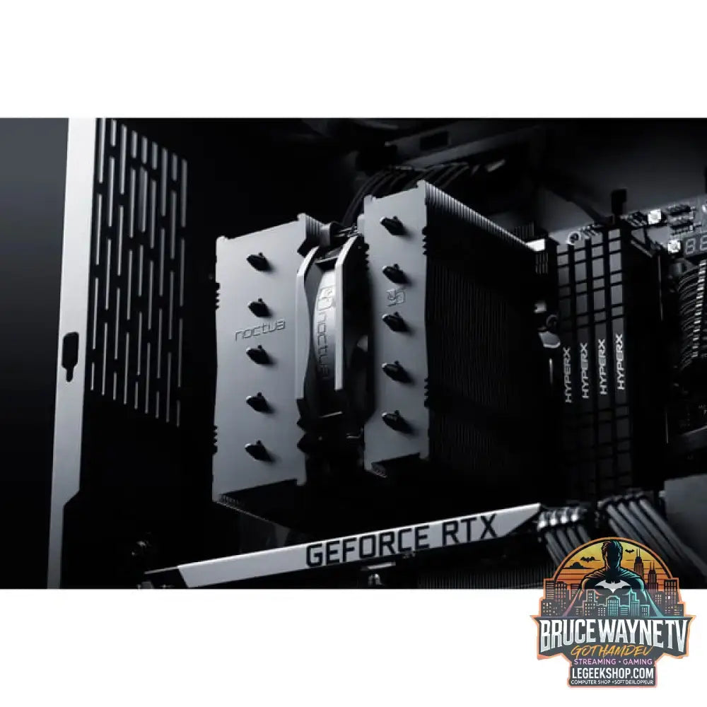 Noctua Noctua NH-D12L chromax.black, CPU-Kühler schwarz - Noctua - vue 6