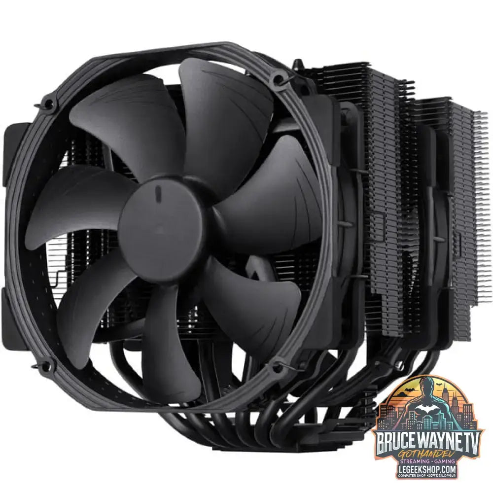 Noctua NH-D15 chromax.black, CPU-Kühler schwarz, 140 mm - Noctua - vue 2
