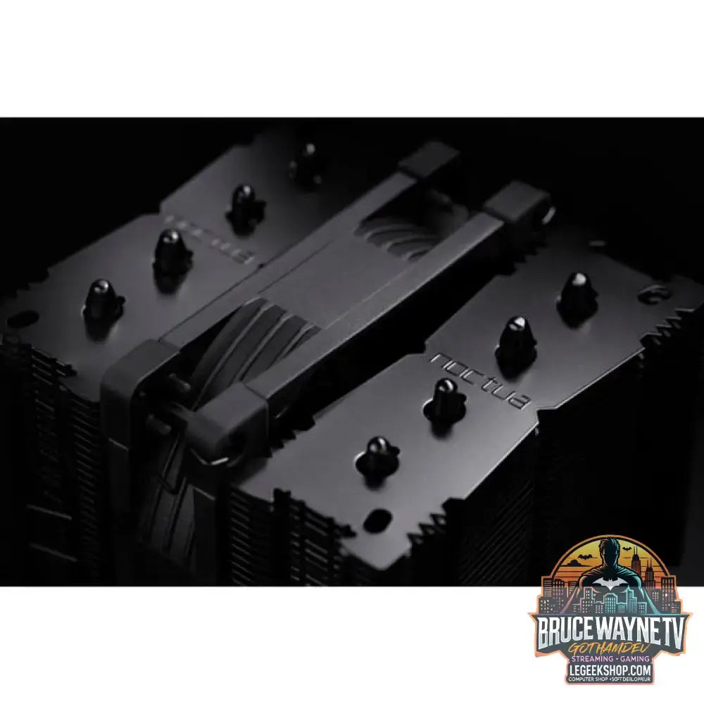 Noctua NH-D9L chromax.black, CPU-Kühler schwarz, 92 mm - Noctua - vue 5