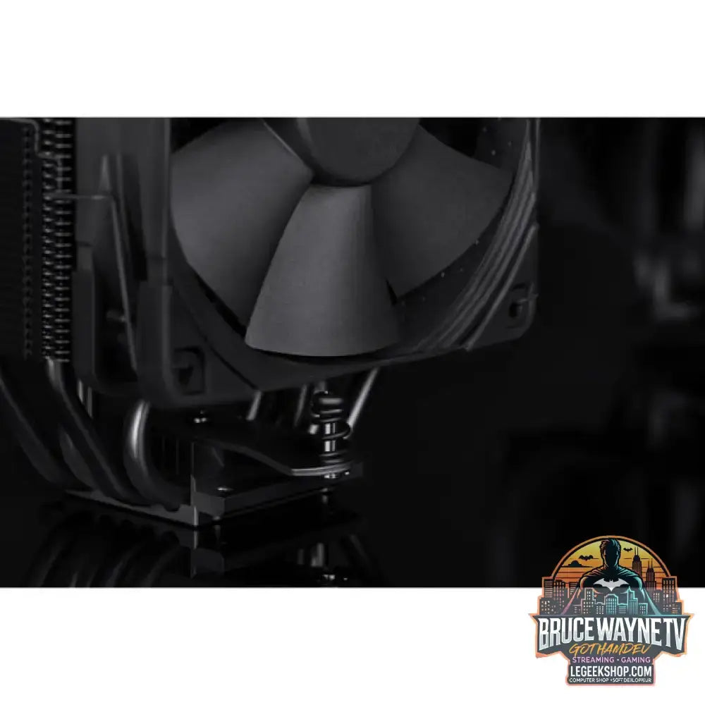 Noctua NH-U12S chromax.black, CPU-Kühler schwarz, 120 mm - Noctua - vue 6