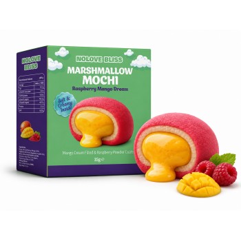 NOLOVE Bliss Marshmallow MochiBomb Raspberry Mango Dream 45 Gr x 24