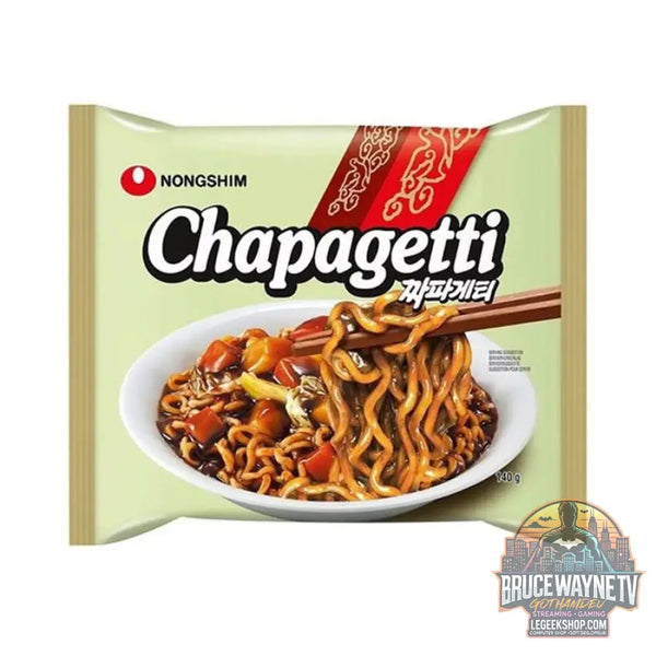 Nongshim Chapagetti nouilles et assaisonnements de 140g (Paquet de 20) - Snacks & boissons importés