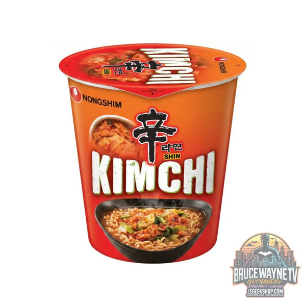 Nongshim Kimchi Shin Cup nouilles au goût de kimchi de 75 g (Pack de 12) - Snacks & boissons importés