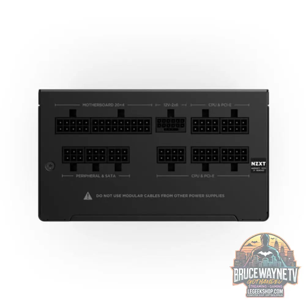 NZXT C1000 GOLD CORE, alimentation PC - NZXT - vue 5