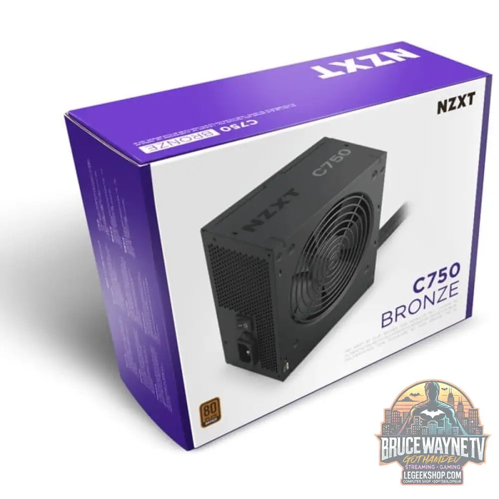 NZXT C750 Bronze, alimentation PC - NZXT - vue 7