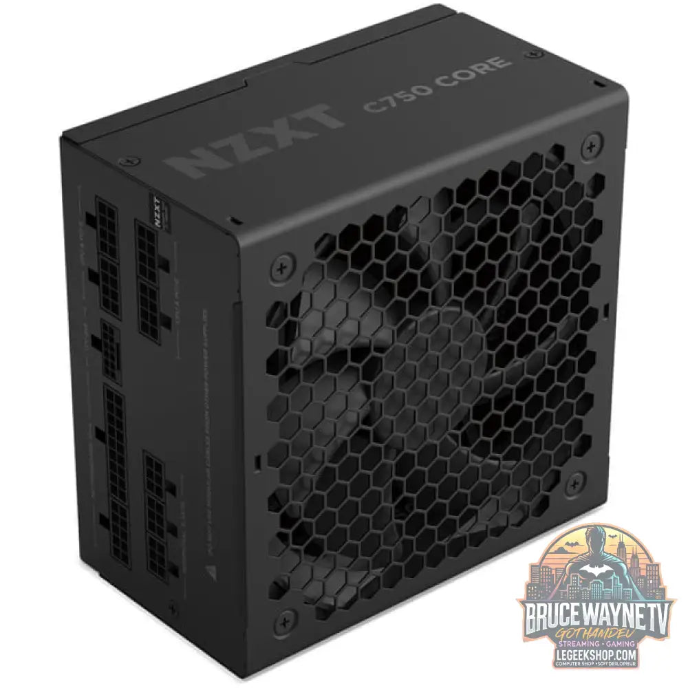 NZXT C750 GOLD CORE, alimentation PC - NZXT - vue 2