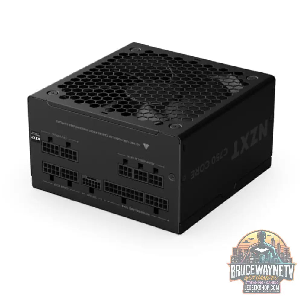 NZXT C750 GOLD CORE, alimentation PC - NZXT - vue 3