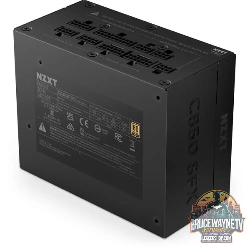 NZXT C850 SFX Black, alimentation PC - NZXT - vue 5