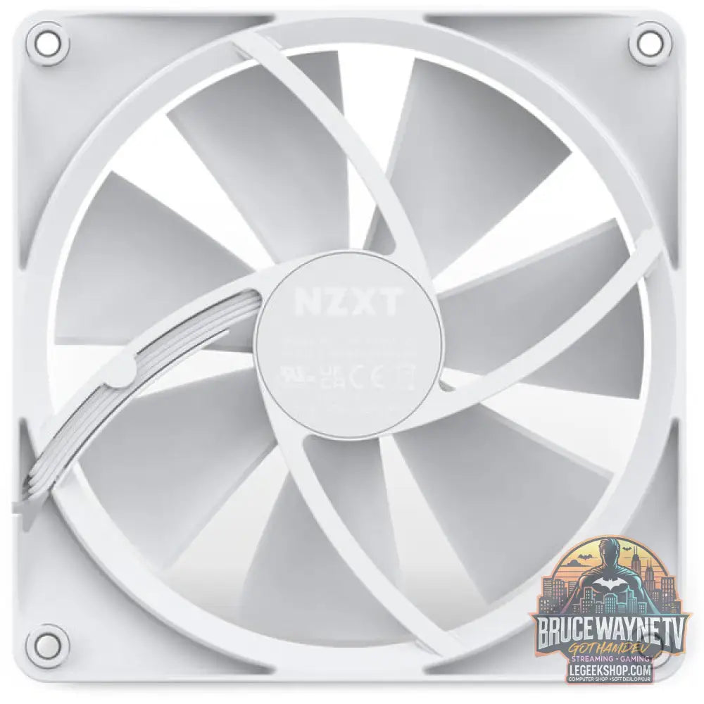 NZXT F140 RGB Single 140x140x26, Gehäuselüfter - NZXT - vue 3