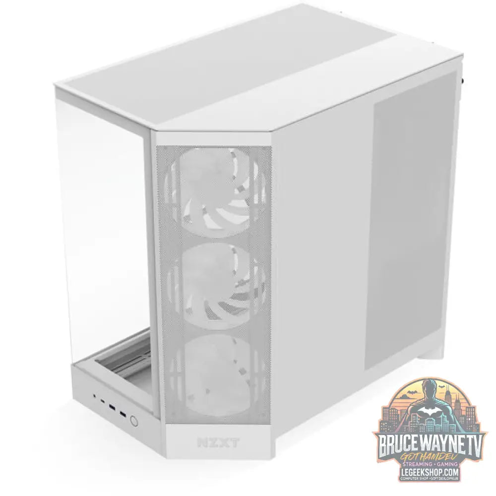 NZXT H9 Flow RGB, Tower-Gehäuse - NZXT - vue 3