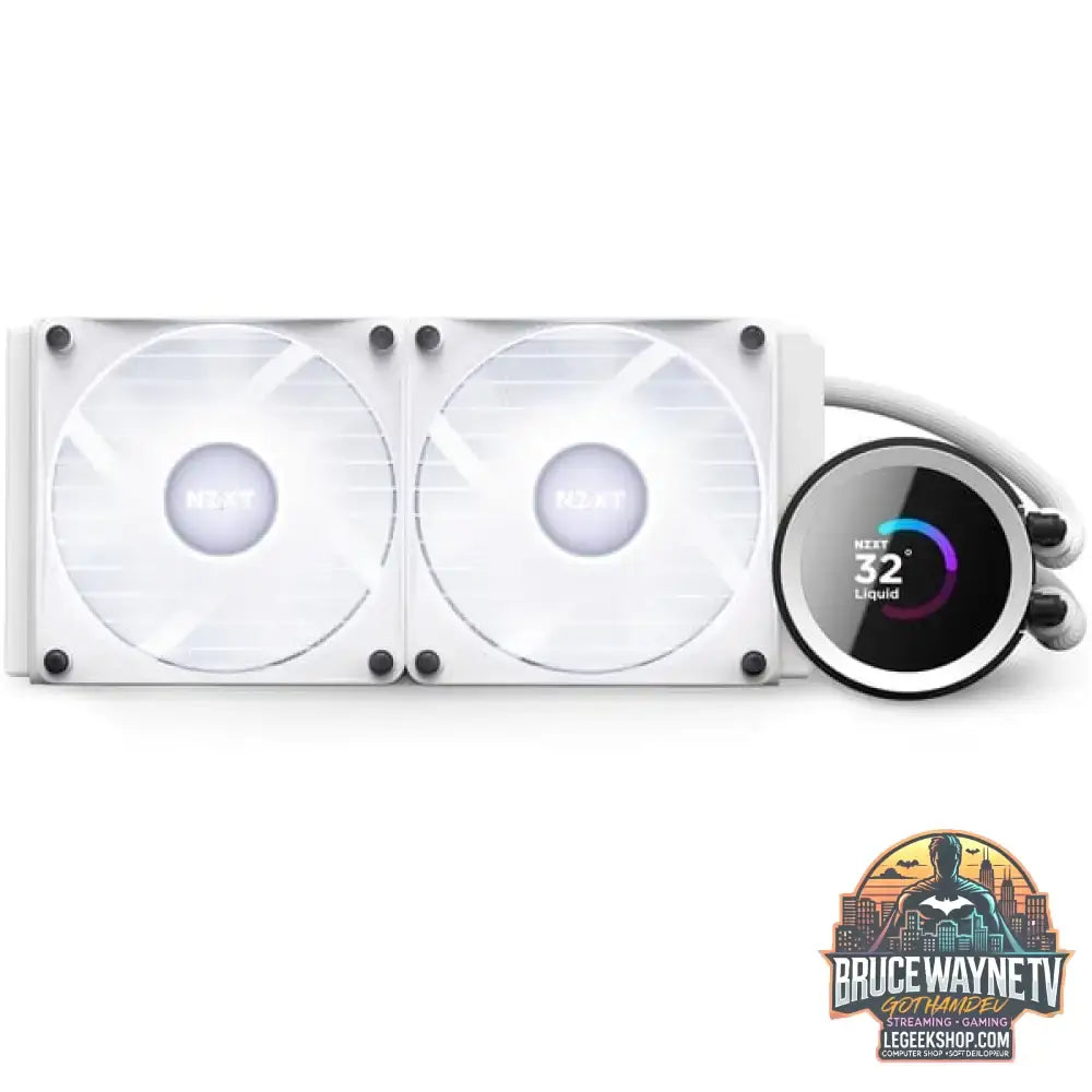 NZXT Kraken 240 RGB 240mm, Wasserkühlung weiß - NZXT - vue 6