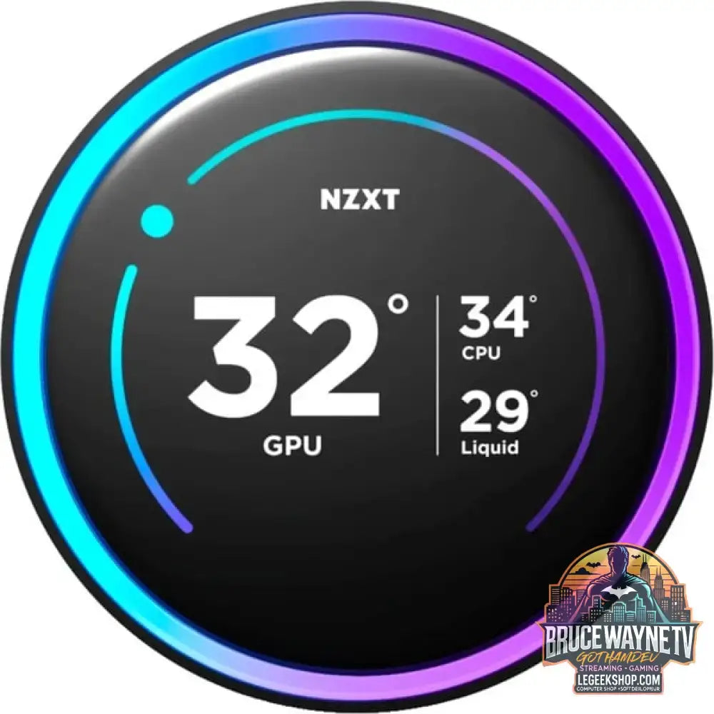 NZXT Kraken Elite 240 240 mm, Wasserkühlung schwarz - NZXT - vue 3
