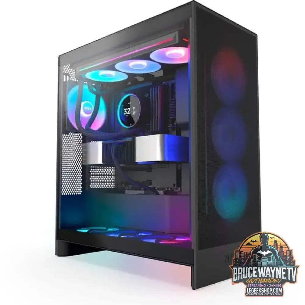 NZXT Kraken Elite 360 RGB 360 mm, Wasserkühlung schwarz - NZXT - vue 8