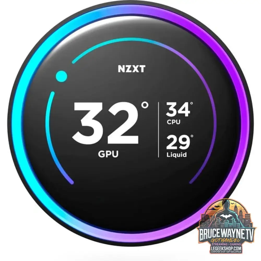 NZXT Kraken Elite 360 RGB 360 mm, Wasserkühlung schwarz - NZXT - vue 3
