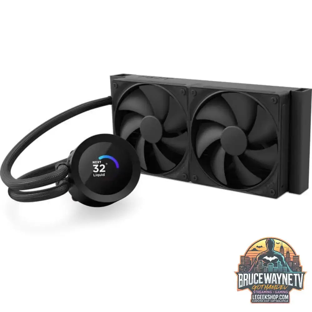 NZXT Kraken Plus 240, Wasserkühlung schwarz - NZXT - vue 3