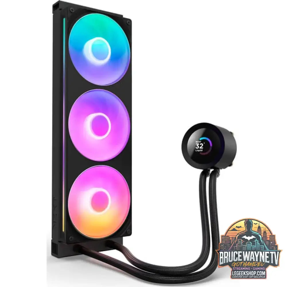 NZXT Kraken Plus RGB 360, Wasserkühlung schwarz - NZXT - vue 2
