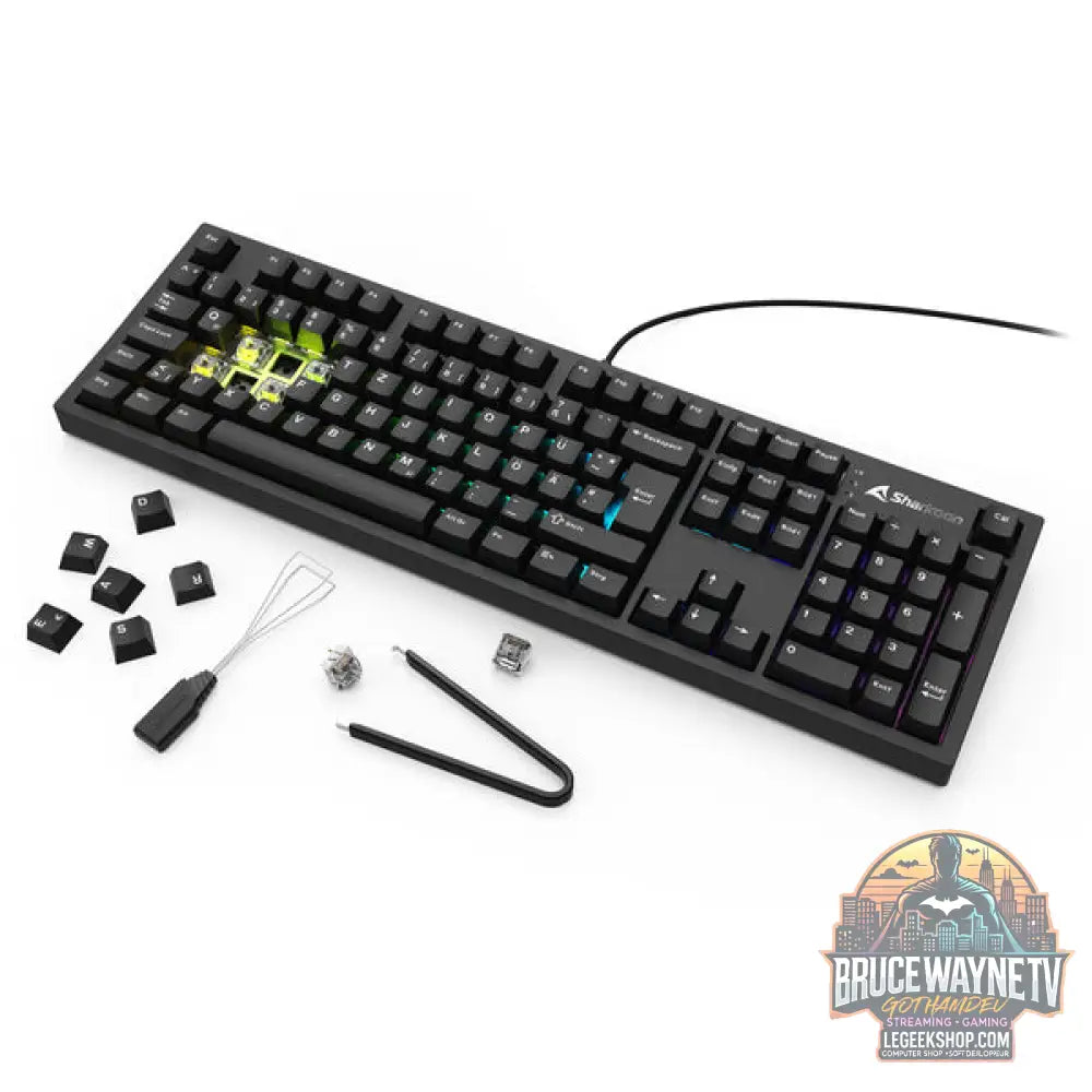 OfficePal KB70W Silent - Sharkoon - vue 9
