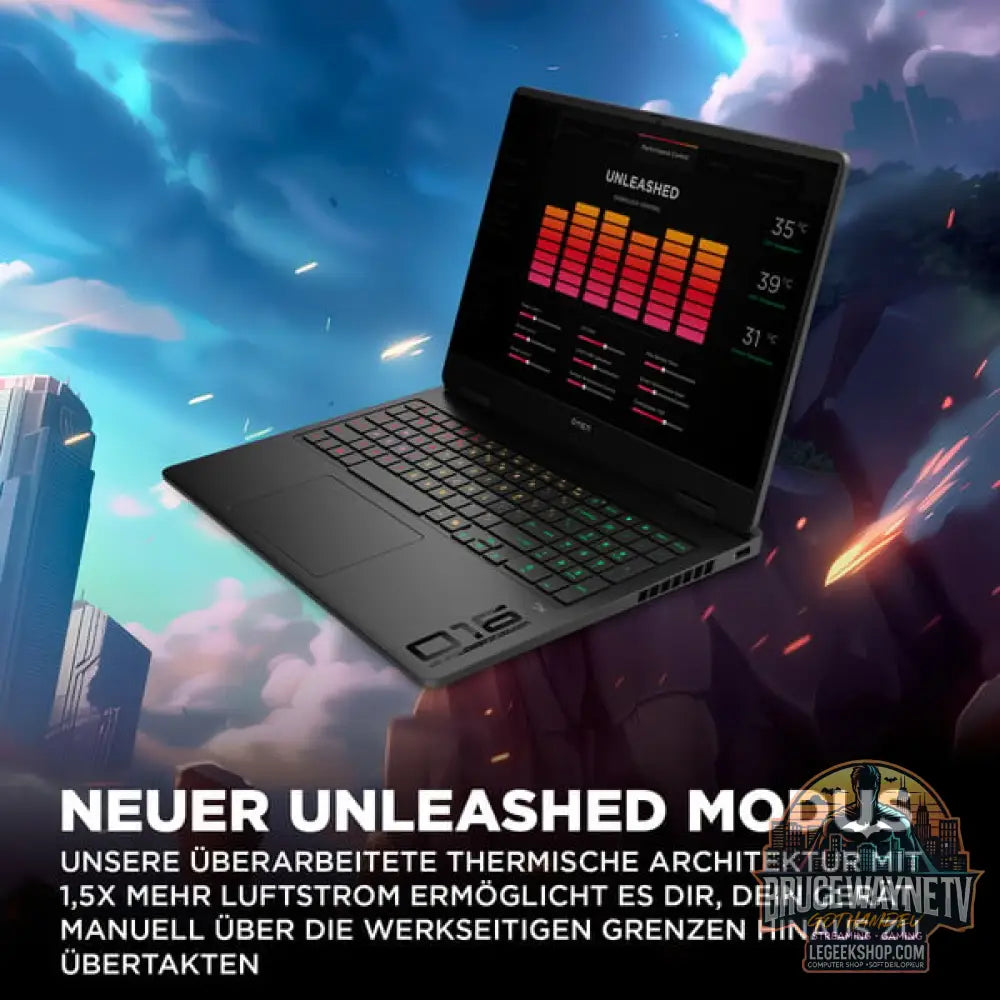 OMEN 16-am0277ng, Gaming-Notebook - vue 13