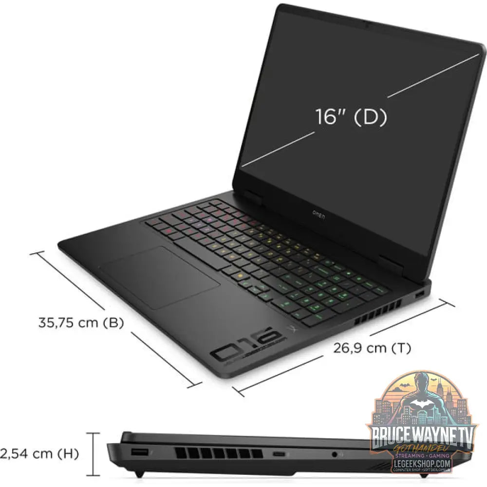 OMEN 16-ap0091ng, Gaming-Notebook - vue 10