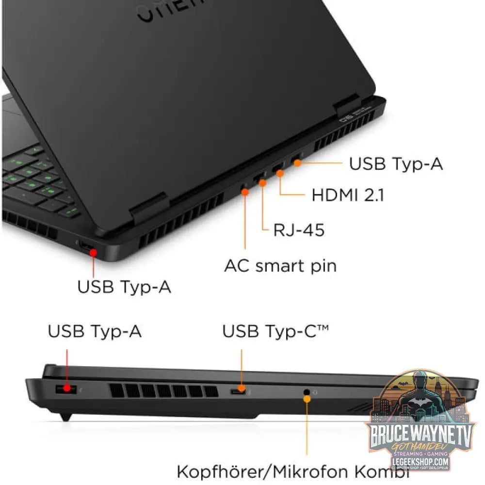 OMEN 16-ap0091ng, Gaming-Notebook - vue 9