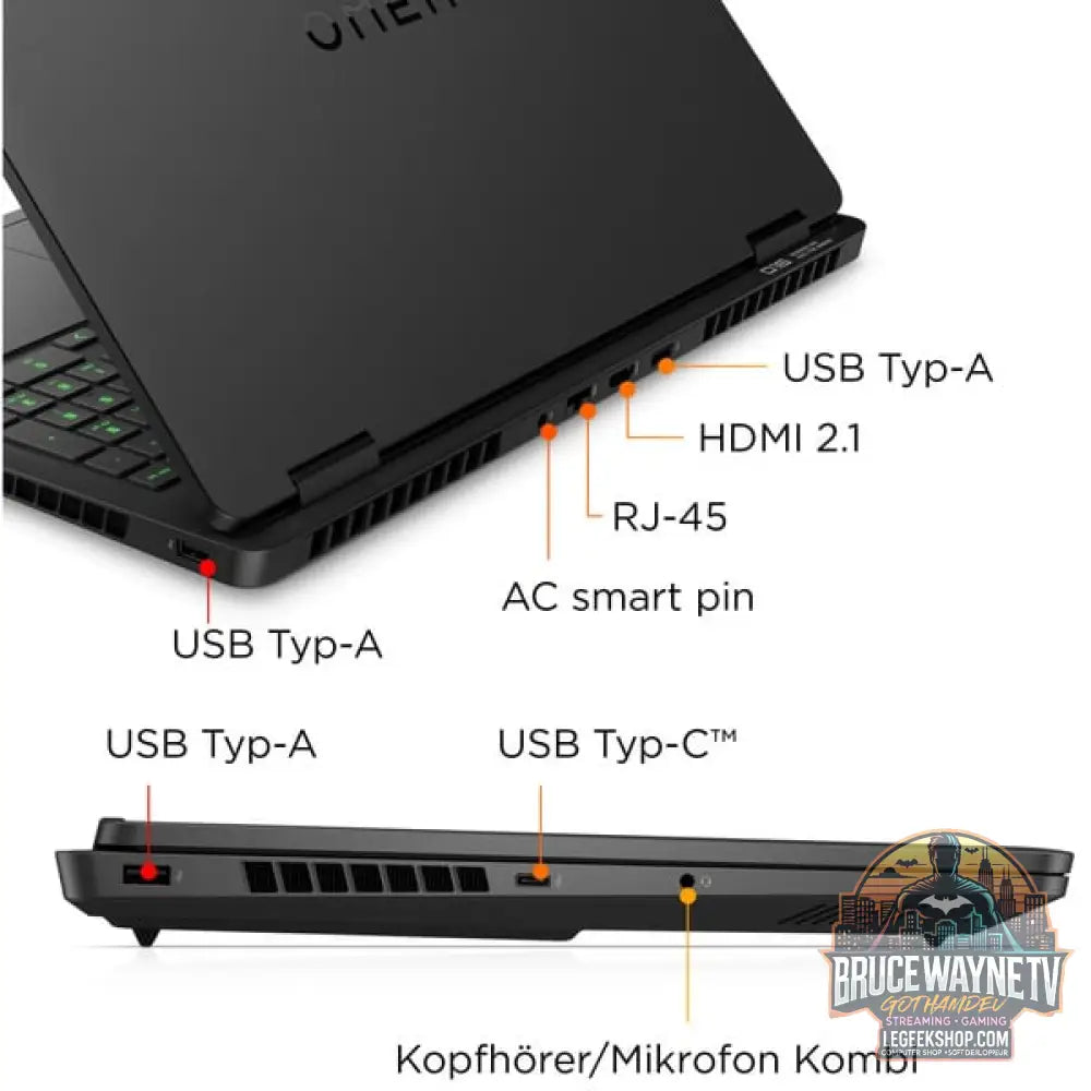 OMEN 16-ap0192ng, Gaming-Notebook - vue 9