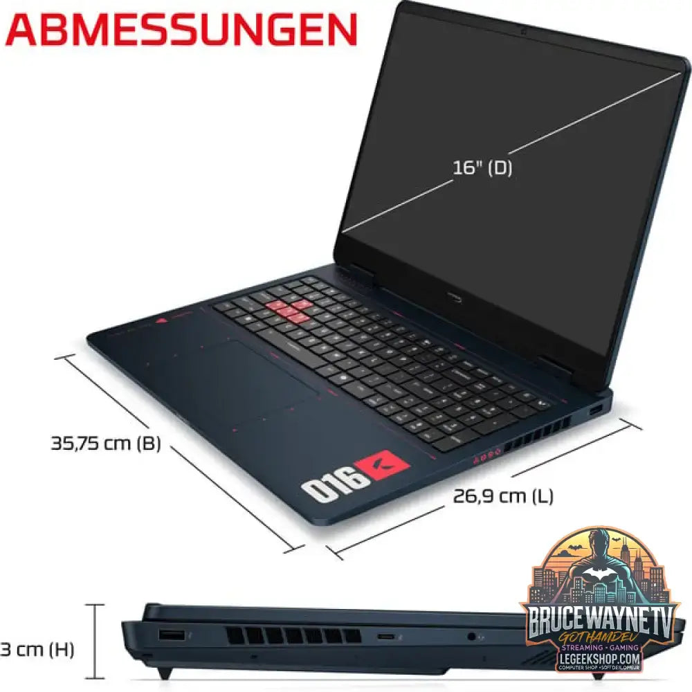 OMEN Omen 16-ap1099ng, Gaming-Notebook - vue 8