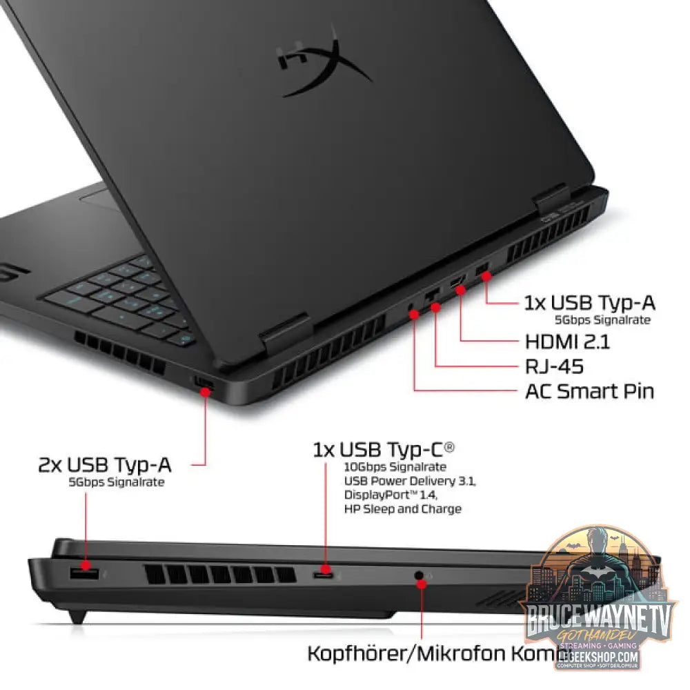 OMEN HyperX OMEN 16-ap1091ng, Gaming-Notebook - vue 8