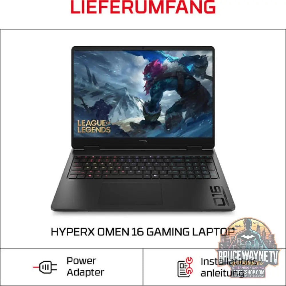 OMEN HyperX OMEN 16-ap1091ng, Gaming-Notebook - vue 17