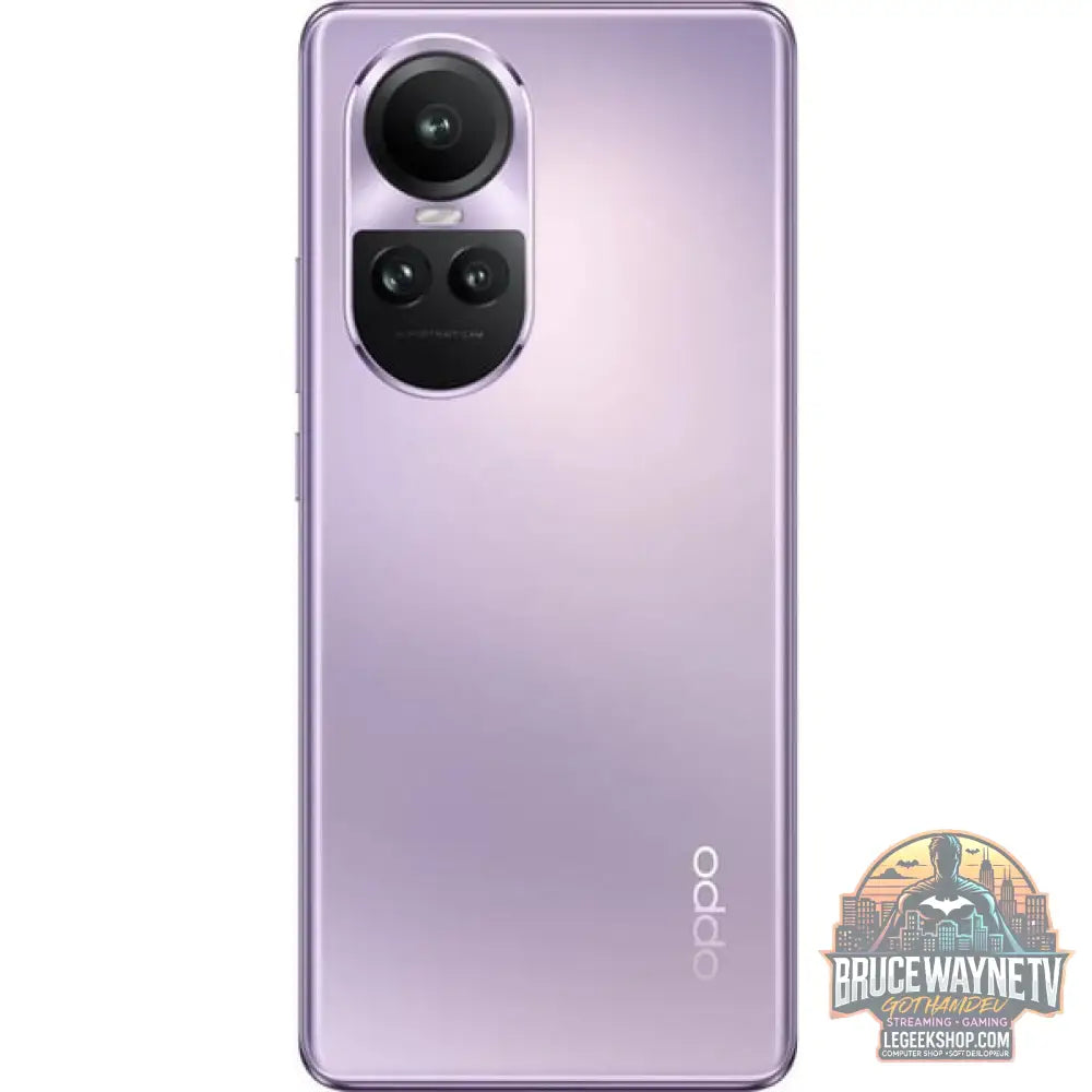 Oppo Reno10 Pro 256GB, (Glossy Purple, ColorOS, 12 Go) Oppo 5G - Oppo - vue 5