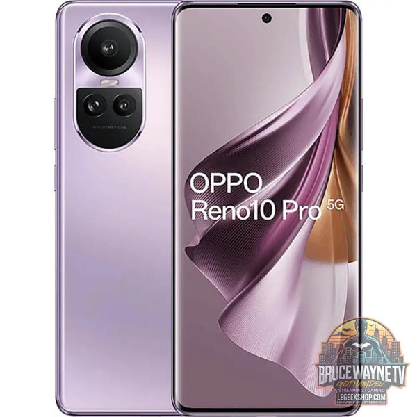 Oppo Reno10 Pro 256GB, (Glossy Purple, ColorOS, 12 Go) Oppo 5G - Oppo