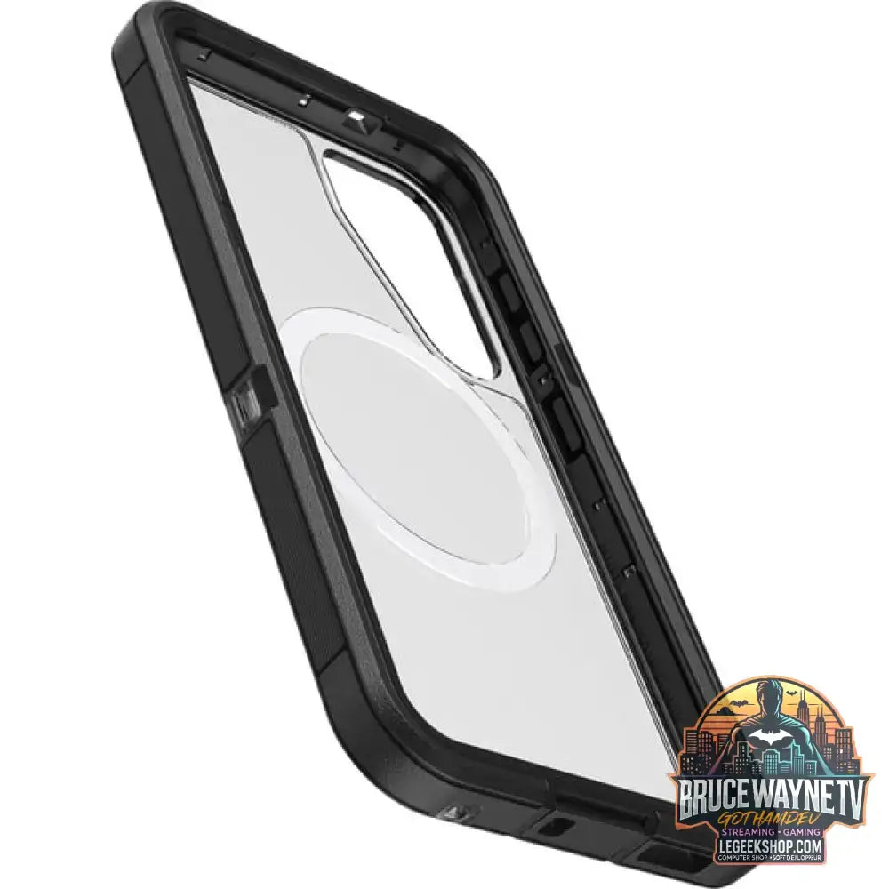 Otterbox Defender XT, Handyhülle transparent/schwarz, Samsung Galaxy S25, mit Magneten - Otterbox - vue 4