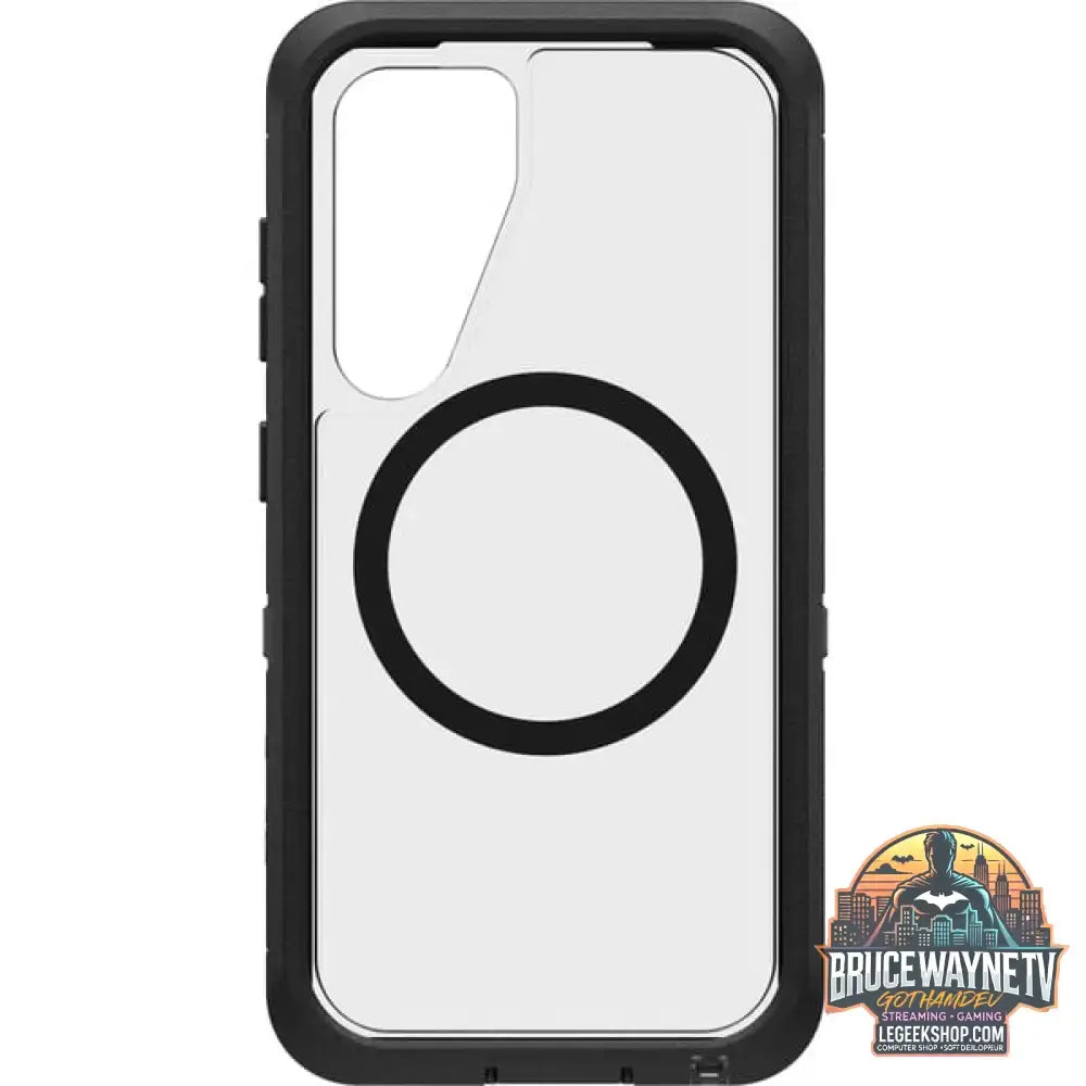 Otterbox Defender XT, Handyhülle transparent/schwarz, Samsung Galaxy S25, mit Magneten - Otterbox - vue 2
