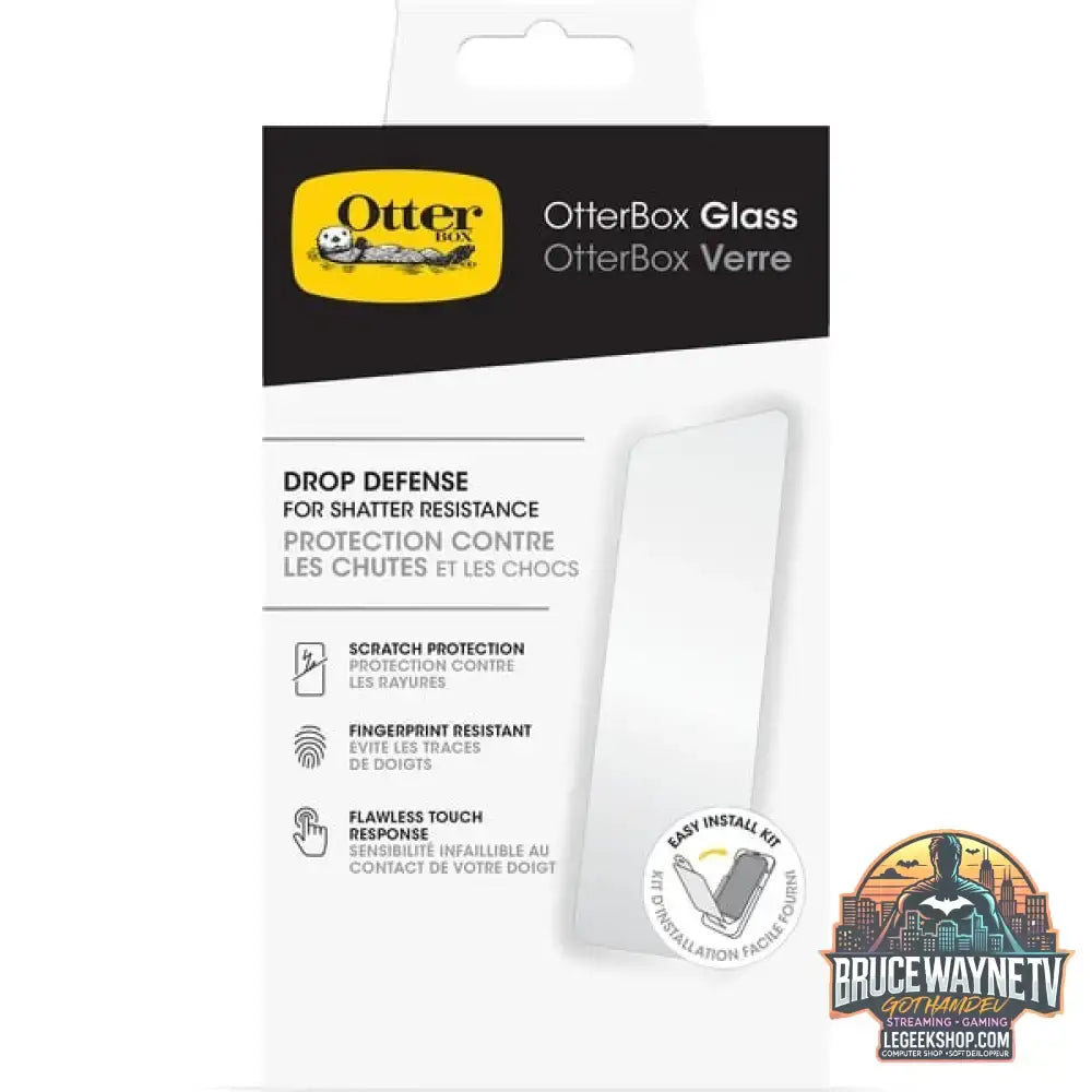 Otterbox Glass, Schutzfolie transparent, iPhone 15 Plus - Beschaffenheit: Glänzend - vue 4