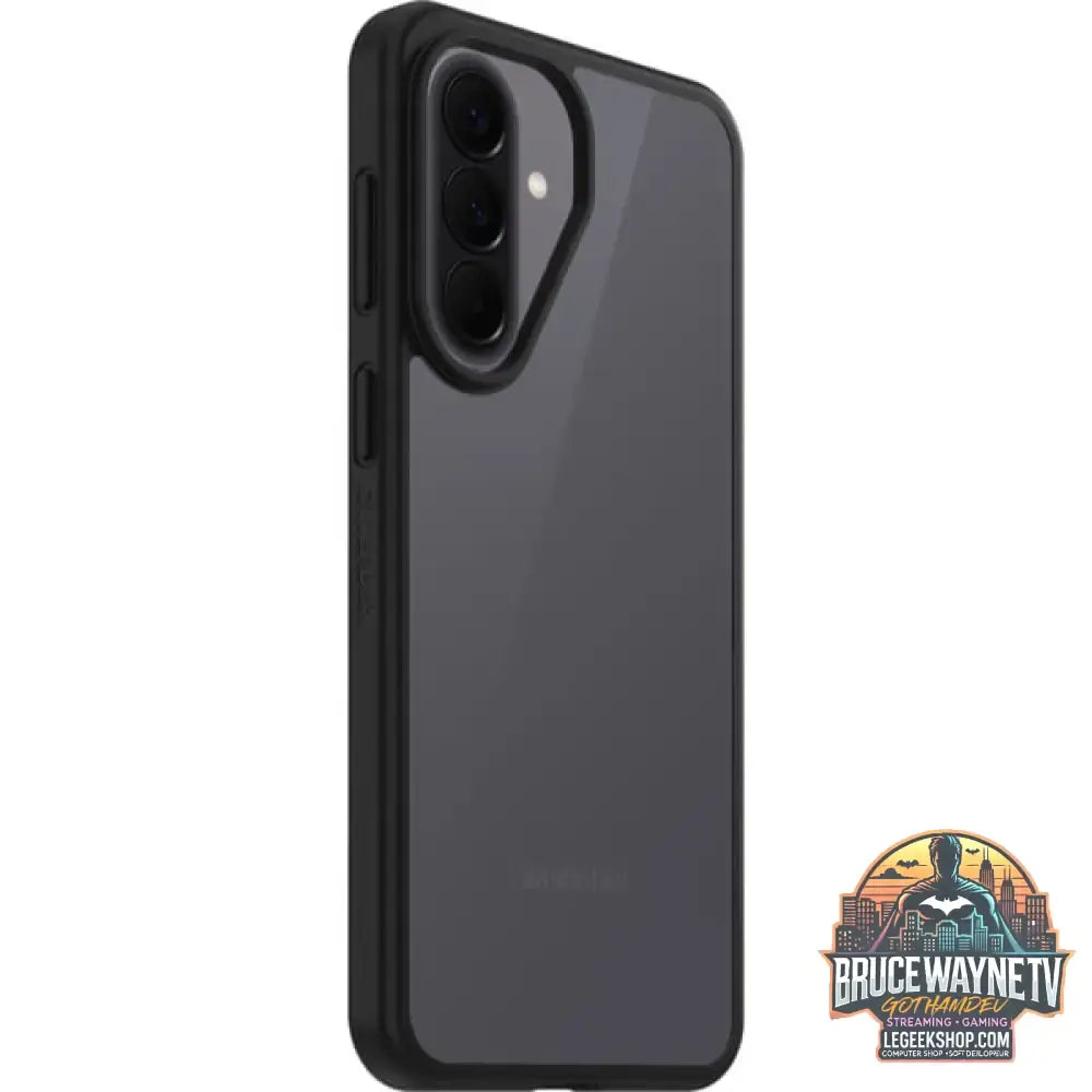 Otterbox React, Handyhülle transparent/schwarz, Samsung Galaxy A57 5G - Feature: Aussparung für Kamera - vue 3