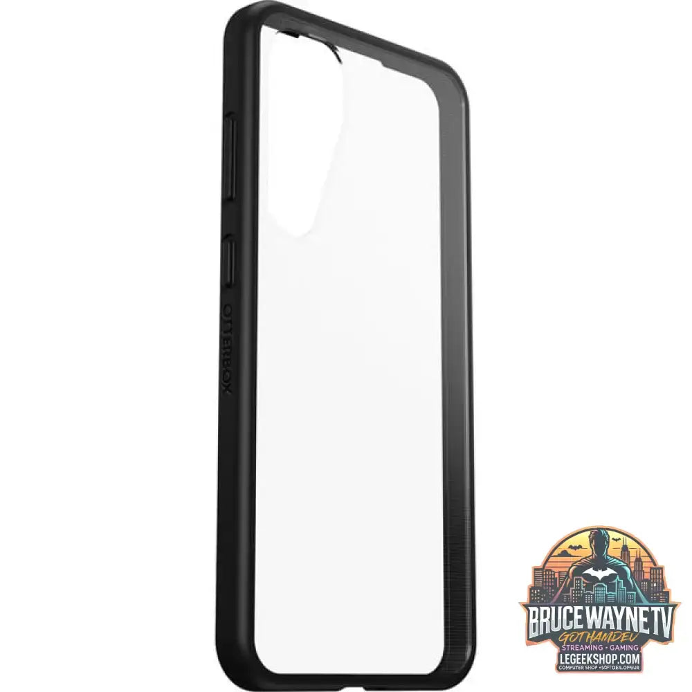 Otterbox React, Handyhülle transparent/schwarz, Samsung Galaxy S24+ - Feature: Aussparung für Kamera - vue 3
