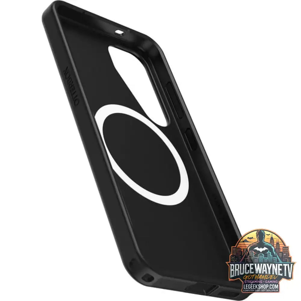 Otterbox Symmetry, Handyhülle schwarz, Samsung Galaxy S25, mit Magneten - Feature: Aussparung für Kamera - vue 4
