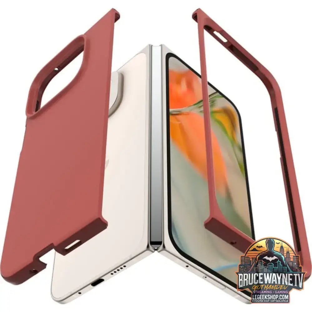 Otterbox Thin Flex, Handyhülle rot, Google Pixel 9 Pro Fold - Feature: Aussparung für Kamera - vue 2