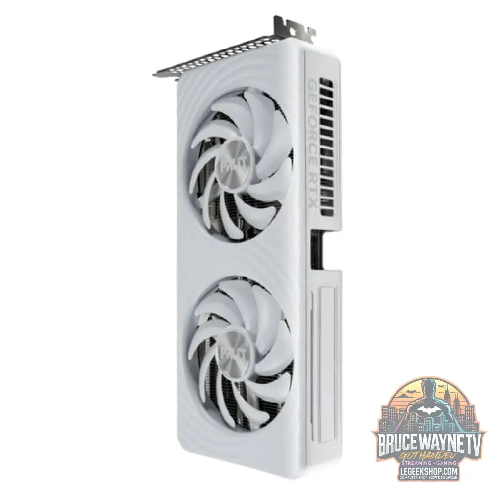 Palit GeForce RTX 5060 Ti OC WHITE 16GB, carte graphique blanc, DLSS 4, 3x DisplayPort, 1x HDMI 2.1 - Palit - vue 4