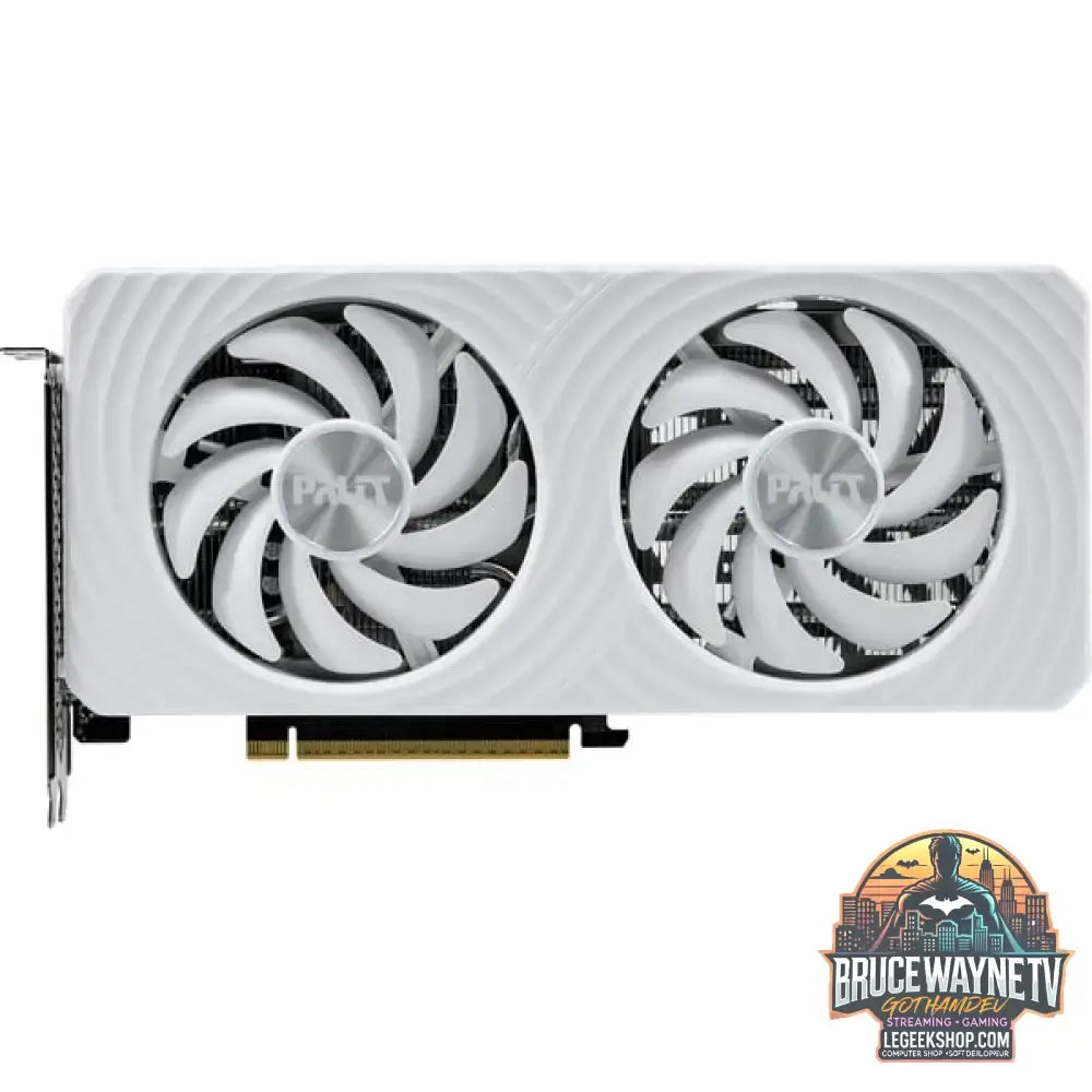 Palit GeForce RTX 5060 Ti OC WHITE 8GB, carte graphique blanc, DLSS 4, 3x DisplayPort, 1x HDMI 2.1 - Palit - vue 5