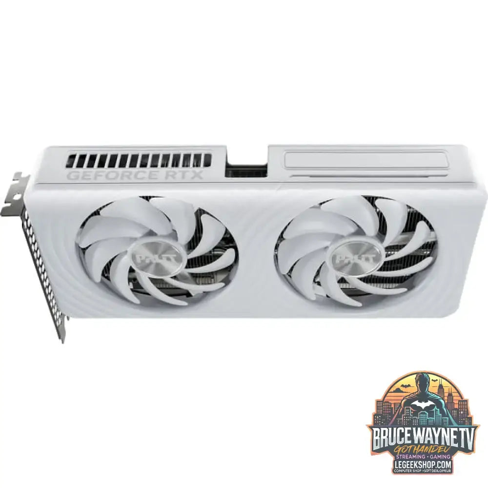 Palit GeForce RTX 5060 Ti OC WHITE 8GB, carte graphique blanc, DLSS 4, 3x DisplayPort, 1x HDMI 2.1 - Palit - vue 6