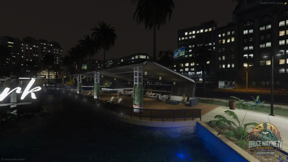 Parc Las Palmas — FiveM MLO, vue 6, LeGeekShop