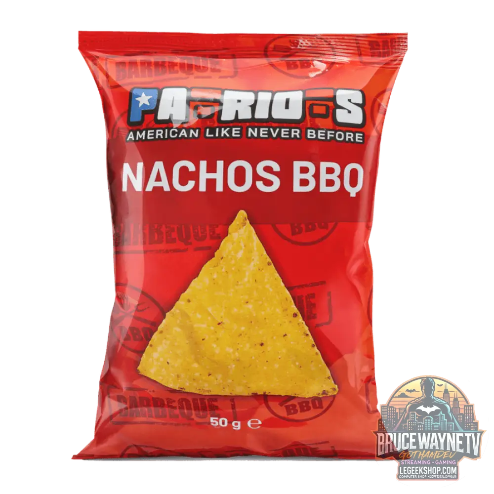 Patriots Nachos BBQ nachos au bbq de 50g (paquet de 36) - Snacks & boissons importés